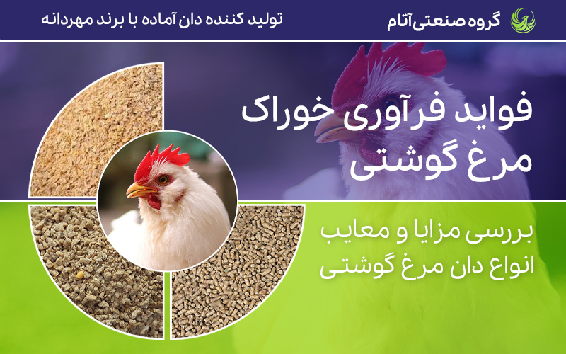 فواید فرآوری خوراک طیور